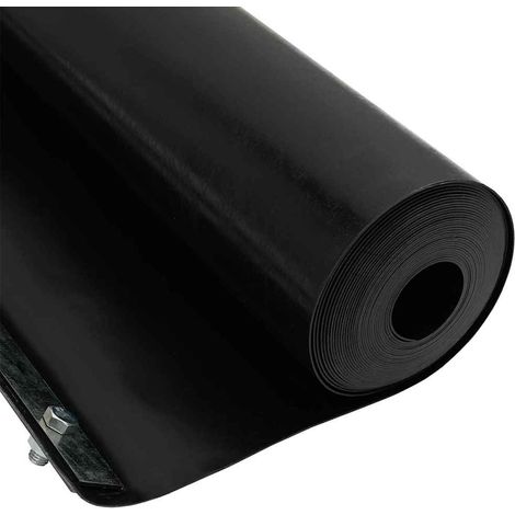 Barrière anti-racines Noir 0,7 x 5 m Polyéthylène