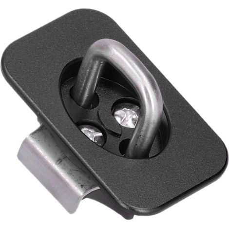 4 anneaux d'ancrage en acier inoxydable pour benne de camion, points d'attache latéraux, remplacement pour F150 2015-2021, noir, lot de 4 (1/5)