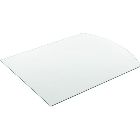 Piano tavolo in vetro ESG 85 x 75 cm trasparente 030008108