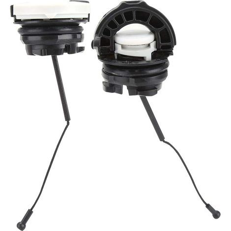 Bouchon d'essence et bouchon d'huile pour STIHL tronçonneuse 1 grand + 1 petit (2 tailles) (1/5)