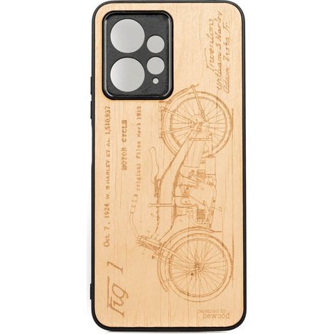 Bewood Redmi Note 12 4G Custodia in legno HARLEY PATENT ANIEGRE (1/2)