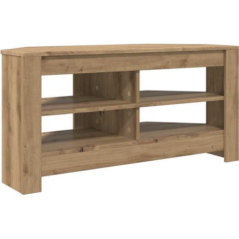 EckTVSchrank Artisan-Eiche 102 x 40,5 x 45 cm Holzwerkstoff vidaXL