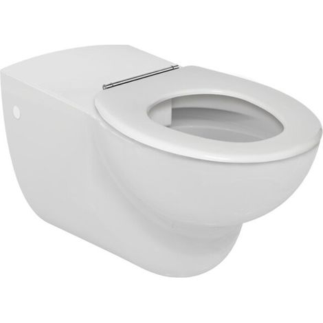 IDEAL STANDARD E1536HY Toilette murale à chasse réduite Contour 21+ sans rebord (1/2)
