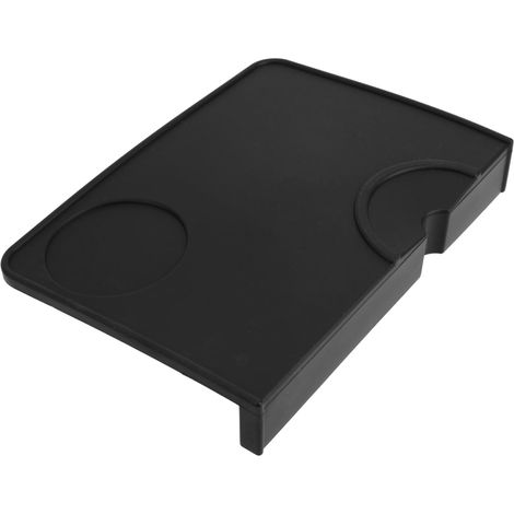 Tapis Tassage Expresso, 21x15cm Silicone Mat à Tasser Café avec Fente Antidérapant Station Tassage Support Accessoire Machine à Espresso pour Protection Plan Travail (1/5)