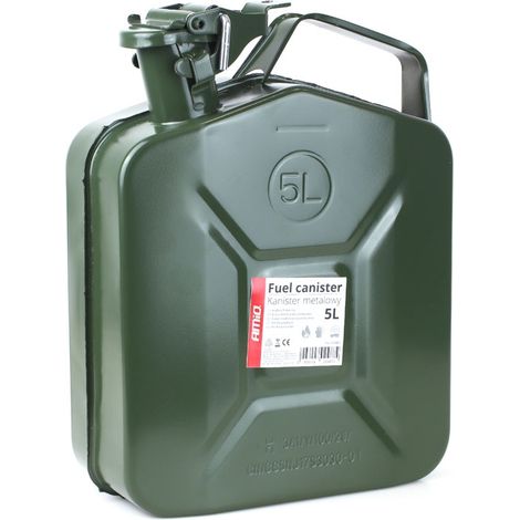 Bidón de combustible metálico de 5 litros amio-02487 (1/5)