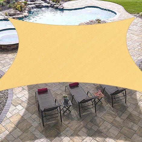 Toile d'ombrage noire, bâche en maille durable 22M, filet d'ombrage de jardin durable pour couverture végétale (1/5)