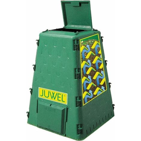Juwel Kompostbehälter Komposter Aeroquick 420 + Belüftungssystem Nutzinhalt 420l