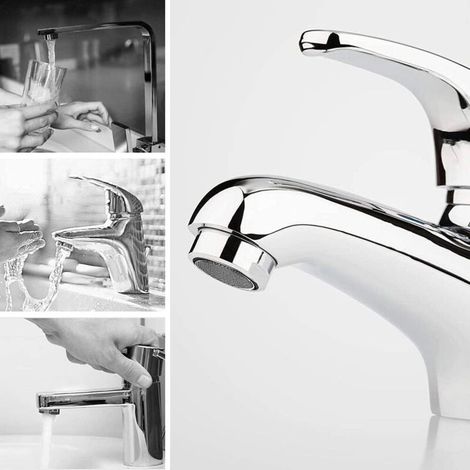 Mousseurs Robinet en Acier Inoxydable M22 M24 Aérateur d'Eau du Robinet Filtre à Robinet d'Économie d'Eau Accessoires de Pièces de Rechange pour Tête de Robinet de Cuisine Salle de Bain 12Pcs (1/3)