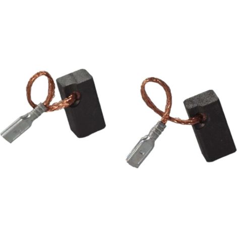 2x Trade-Shop Kohlebürsten Motorkohlen 6,5 x 7,5 x 14mm kompatibel mit Hitachi G13SS2 G13SE4 G10SR4 G10SS2 G12STA G12STX G12SN2 G12SR3 G12SR4 G12SR4M (1/4)