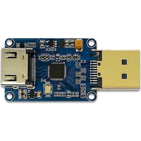 Adaptateur 4KDP vers HDMI compatible DisplayPort mâle vers HDMI femelle pour PC portable vers moniteur TV HD (1/5)