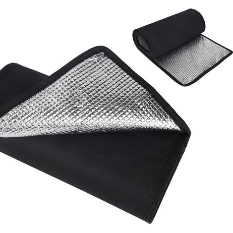 Gaine Isolante pour Tuyaux de Climatisation en Cuivre, 180 x 25 cm Oxford 600D avec Doublure en Aluminium Gaine Isolante Flexible pour la Protection des Tuyaux de Climatisation Extérieure (1/5)