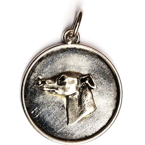 Whippet, Englischer Greyhound – Hundehalskette, Anhänger für Hundemama, einzigartiger Schmuck von Art-Dog (1/5)