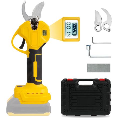 Akku-Gartenschere ohne Bürstenmotor, 45 mm Schnittdurchmesser Professionelle Gartenschere, kompatibel mit Dewalt 20V Akku, professionelles Schermesser geeignet (Akku nicht im Lieferumfang enthalten) (1/5)
