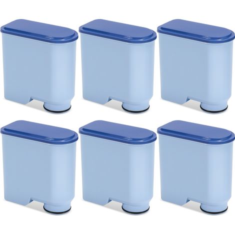 Wolketon 6x Waterdrop Ersatzwasserfilter für Philips AquaClean CA6903/10 SÜD, Kompatibel mit Saeco Philips Kaffeevollautomaten