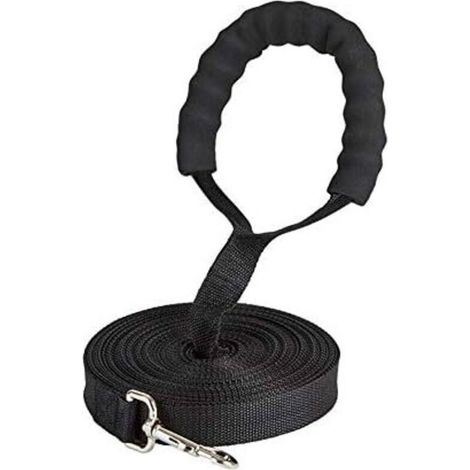 Laisses de dressage Laisse Chien, Laisse Corde pour Chien avec Poignée Rembourrée Douce, Laisse de Dressage Longue Pour Chiens de Grande à Petite Taille (1/3)