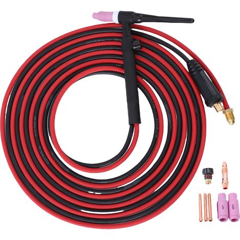 Ortviai Torche TIG Lift 150 A refroidie à l'air, 4 m, raccord rapide 35-50 mm², compatible ARC200/MIG200/MIG250/ARC205 Pro
