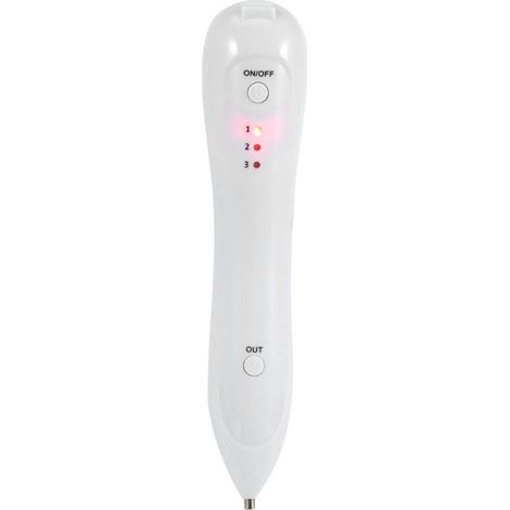 Stylo Électrolyse Portable 3 Niveaux - Élimination Taches de Rousseur et Grains de Beauté - USB Rechargeable