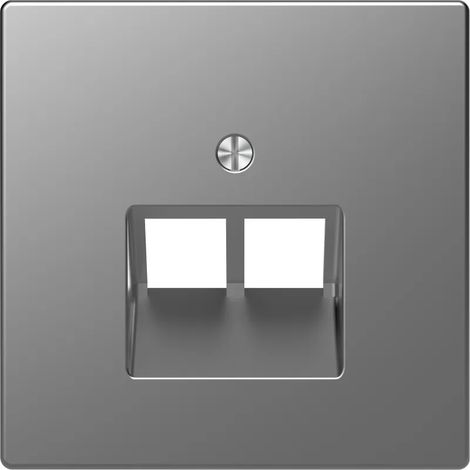 Merten UAE-Abdeckung Serie Design, edelstahl, MEG4522-6036 Merten (1/2)