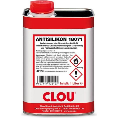 Clou Antisilikon 18071  1 Liter