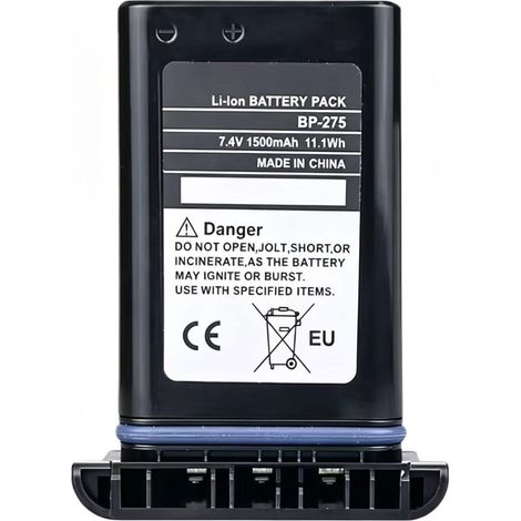 Compatible with IC-M91D and IC-M92D handheld walkie-talkies, 7.4V 1500mAh rechargeable batteries. (1/3)