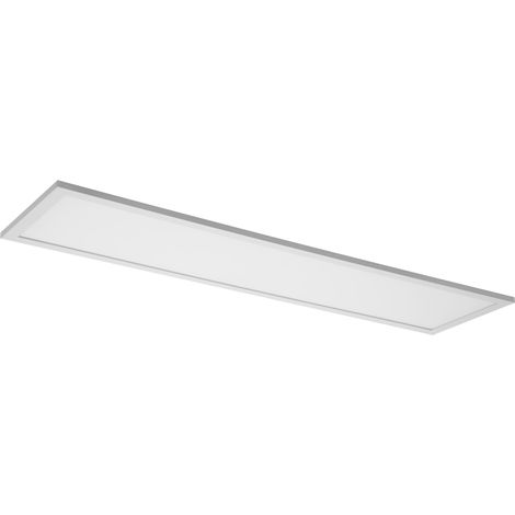 Ledvance LED Panel Smart+ WiFi Planon Plus silber 100 x 25 cm RGB-Backlight Deckenlampen (1/5)