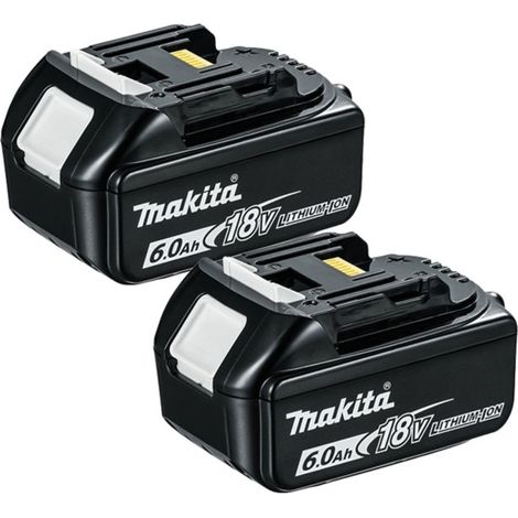 Makita BL1860 18V LXT 6.0Ah Li-Ion Batteries (Twin Pack) (1/8)