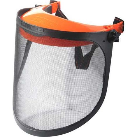 Visera de malla ajustable