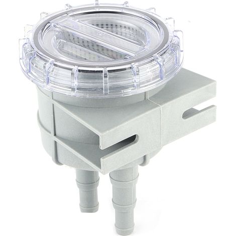 Filtre de filtre d'eau de mer d'admission de 4,3 pouces, protection du moteur, nettoyeur de refroidissement pour tuyau de 1/2 pouces, 5/8 pouces et 3/4 pouces. (1/5)