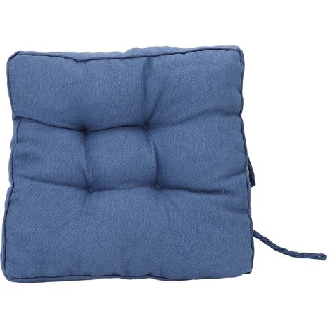 PP Cotton Seat Cushion Soft Thick with Strap for Dining Chair Adult Seniors Elderly Recliner 50x50cm (1/4)