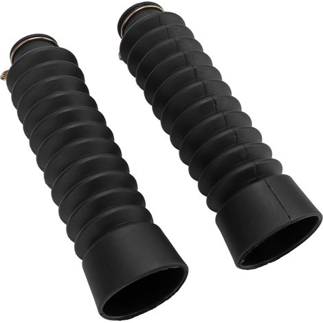Paire de soufflets de fourche avant pour moto CG125 125 cm³, protection anti-poussière pour amortisseurs (1/5)