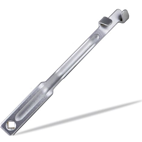 Barre d'Extension pour Clé Dynamométrique - Allonge pour Augmenter le Couple et Accéder aux Écarts Difficiles - Pour Mécanique et Bricolage (1/4)