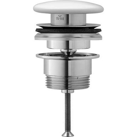 Duravit Accesorios - Desagüe Push-Open para lavabo, 1 1/4, blanco 0050790000 (1/2)
