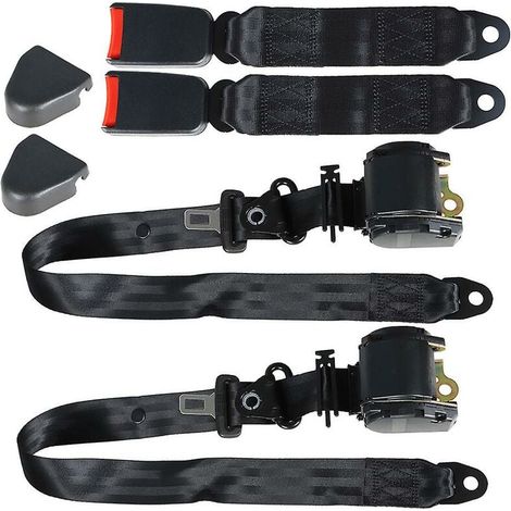 Ceinture de sécurité à trois points entièrement automatique pour camion de voiture ceinture de sécurité universelle rétractable automatique ceinture de sécurité pour conducteur (1/5)