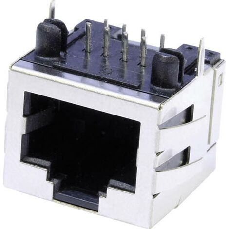 Embase modulaire femelle econ connect MUB88A RJ45 embase femelle horizontale Pôle: 8 métal 1 pc(s) Y726441 (1/3)