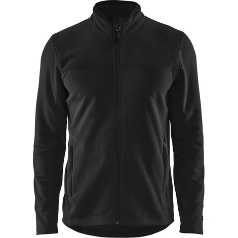Arbeitsjacke aus Mikropolar 4895 - Schwarz M