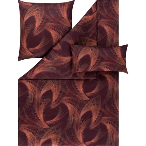 Estella 7993/405 Lino Mako Satin Bettwäsche-Set 140x200cm 3-teilig (1/2)