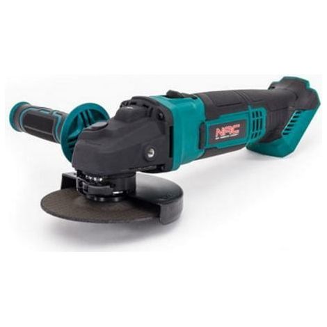 Amoladora angular NAC de 20 V y 125 mm SIN batería ni cargador.