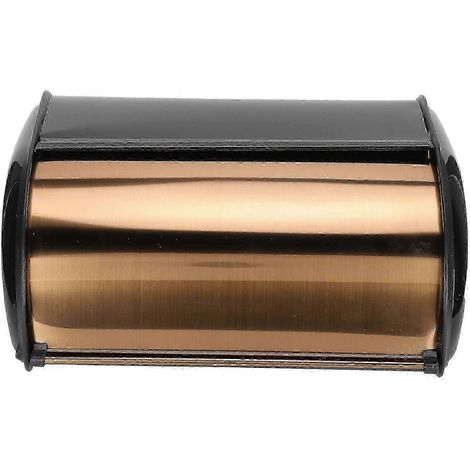 Boîte à pain antidérapante en acier inoxydable, bac de rangement pour pâtisseries, pour boulangerie, couleur or, nouveauté 2026 (1/4)
