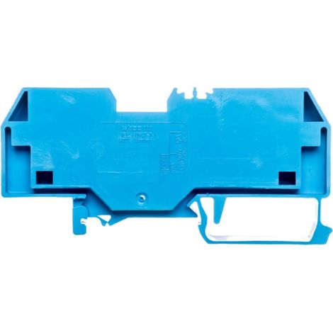 Connecteur de barre omnibus à 2 fils 16 mm² bleu 283-904