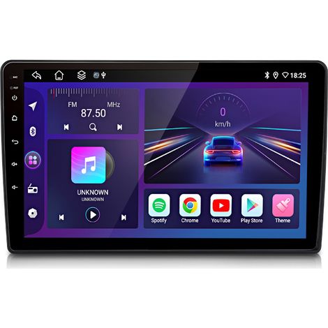 Autoradio Hexinex pour Skoda Fabia 2 2008-2013 Android 14 CarPlay 2+64GB (1/5)