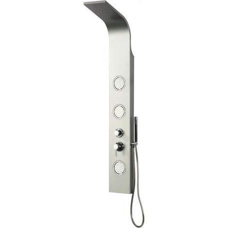 Columna de hidromasaje para ducha en aluminio modelo A-85 (1/7)