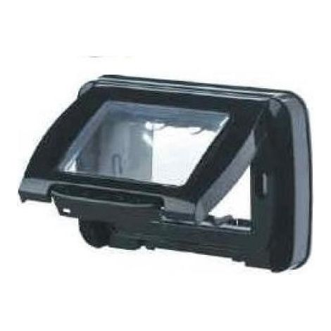 Placca Stagna 3P.Nero Toner Top System ( Gewiss Cod. Gw22452 )