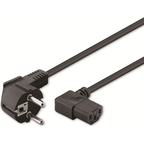 GOOBAY Kaltgerätekabel NK 102 S-150, 1,5 m, schwarz (1/2)