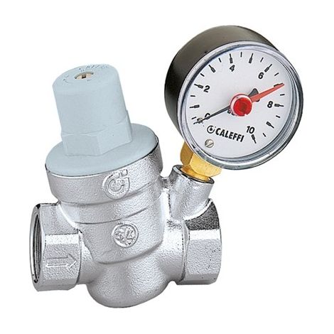RIDUTTORE DI PRESSIONE CON MANOMETRO 3/4" CALEFFI