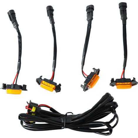 Feu de jour LED pour TACOMA TRD 2016-2019, interrupteur de commande de lumière de route, kit d'éclairage de jour blanc (1/5)
