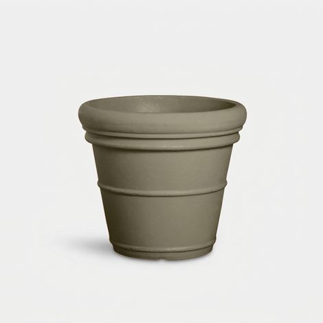 Vaso da esterno in polietilene Neoclassic Piccolo - Tortora (1/3)