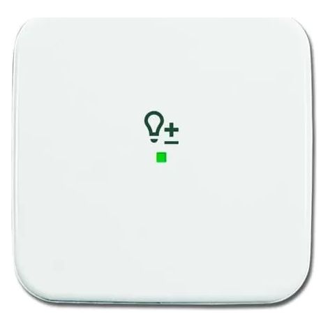 BUSCH-JAEGER Wippe 6234-10-214, Symbol Dimmer, free@home, alpinweiß (1/2)