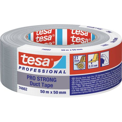 TESA DUCT TAPE PRO-STRONG 66462-00003-00 BANDE DE RÉPARATION GRIS (L X L) 50 M X 50 MM 1 PC(S) (1/5)