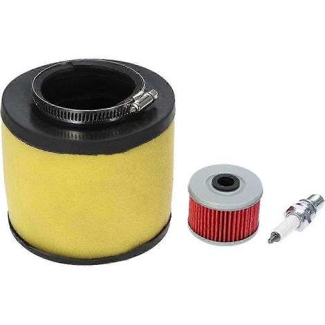 Filtres à air, filtres à huile et bougies d'allumage de rechange pour les modèles de VTT, y compris le Rancher 350, le Foreman 400 et le 450 SZRH. (1/5)