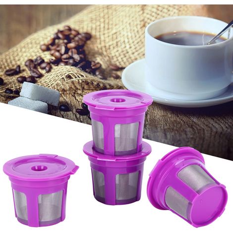 Ensemble de 1,06 pièces comprenant une brosse et une cuillère pour capsules de café, un filtre réutilisable et une tasse à café pour KEURIG 2.0. (1/5)